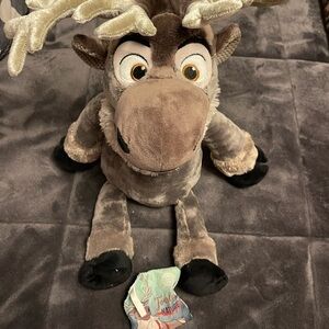 Scentsy Buddy SVEN Reindeer Disney FROZEN Plus Night Time Cuddle Buddy 22"